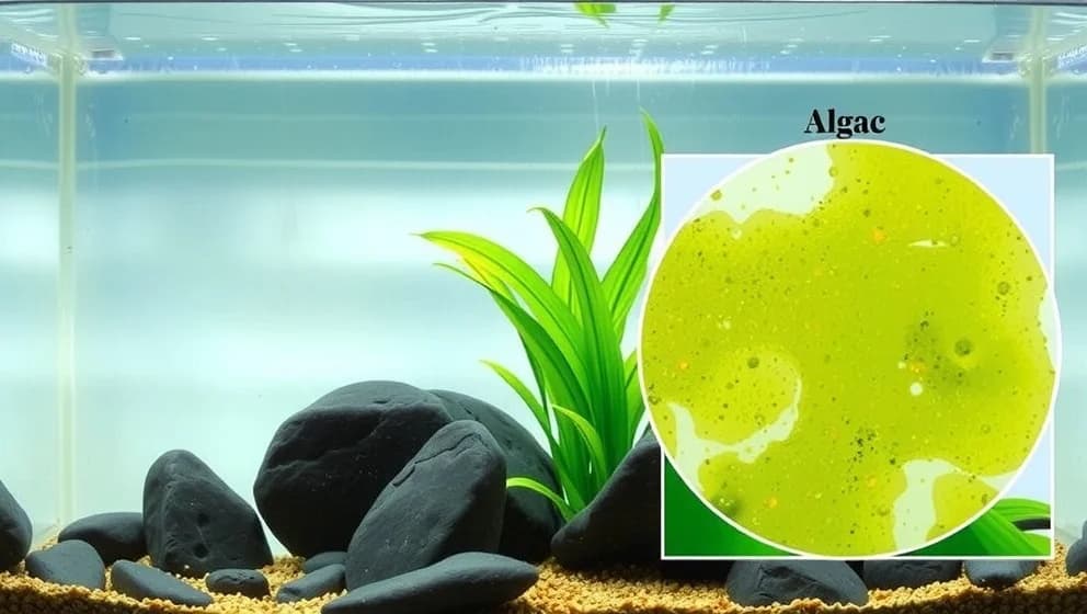 Alger i akvarium utan krångel