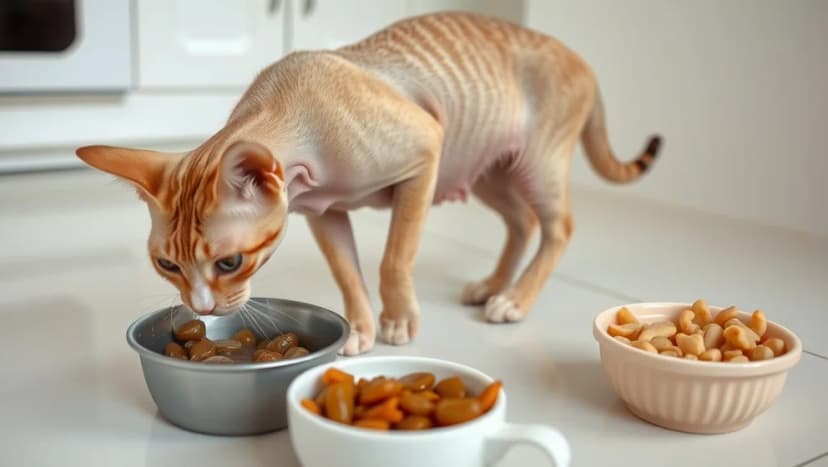 Blötmat till mager katt som fungerar