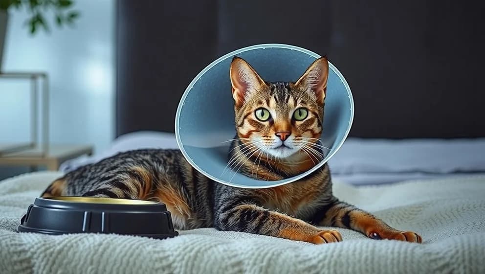 Så skapar du en bra body till katt efter operation