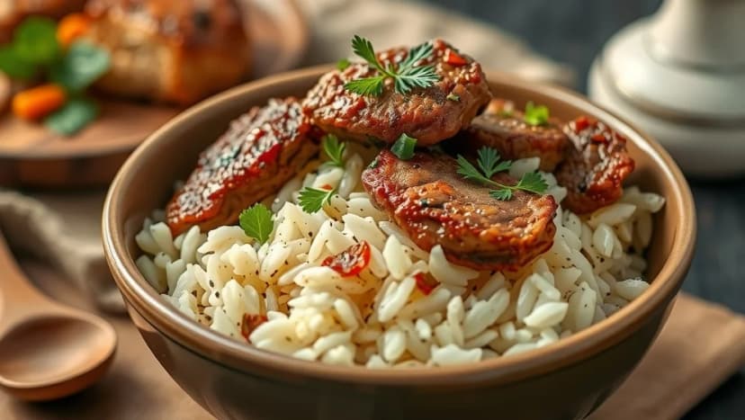 Carrier lamm och ris det perfekta middagsalternativet