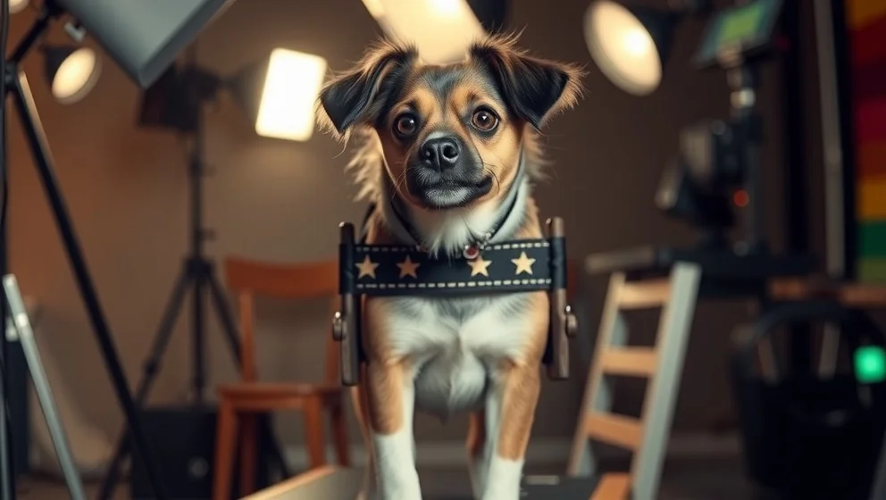 Hundar som professionella skådespelare