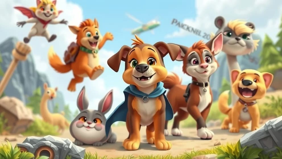 Dogman och hans vänner skapar äventyr