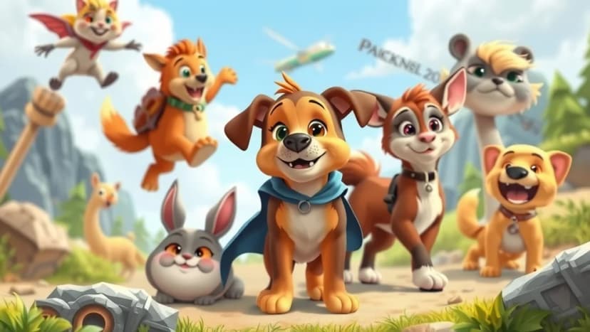 Dogman och hans vänner skapar äventyr