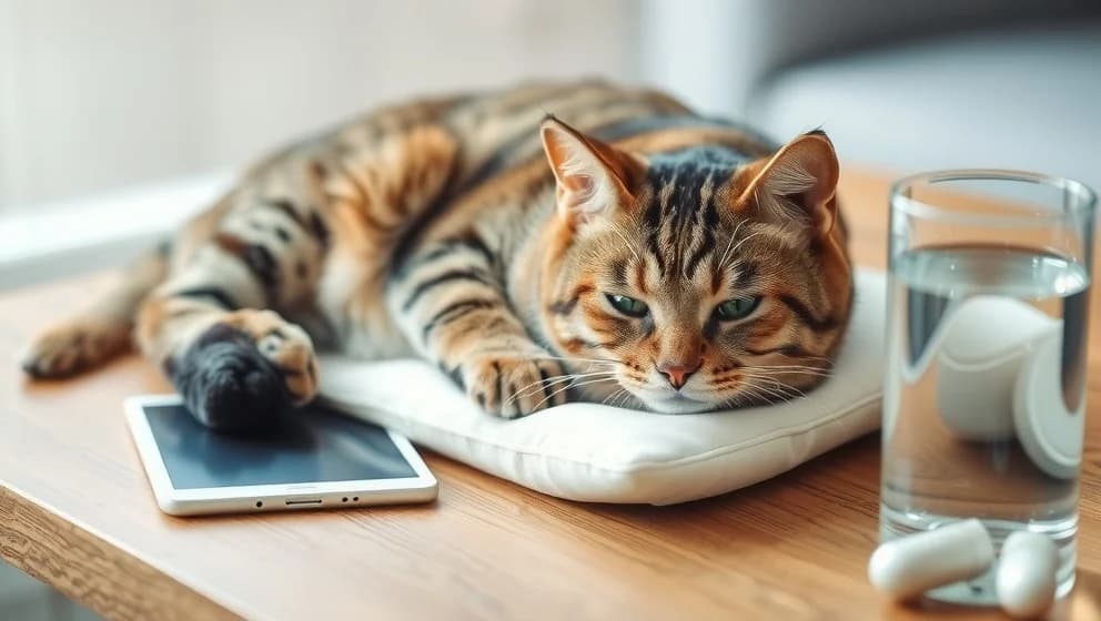 Fästing tabletter för katter fungerar bra