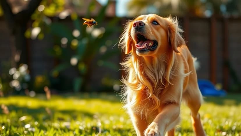 Varför flyger hundar efter flugor