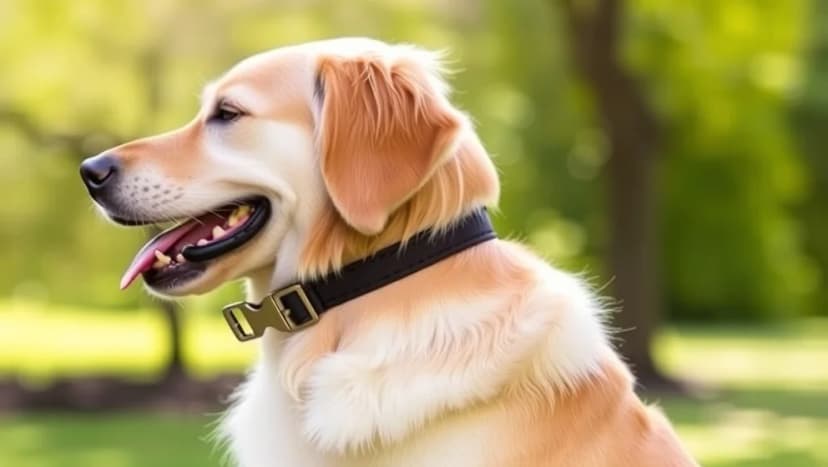 Halvstryp halsband för hund värt det