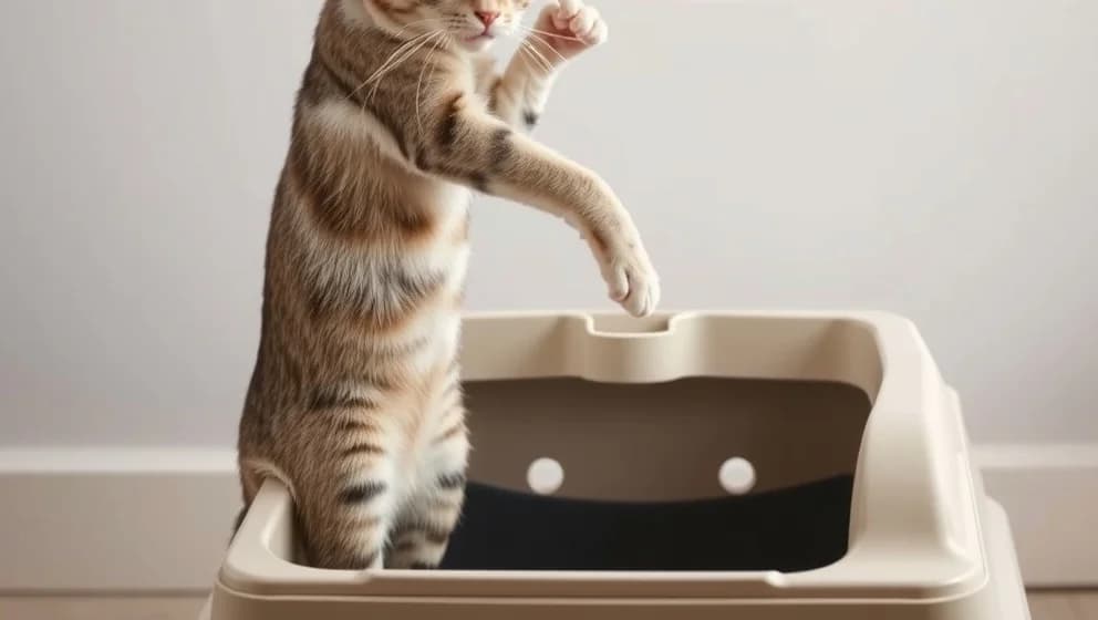 Hop i kattlåda - varför gör katter det