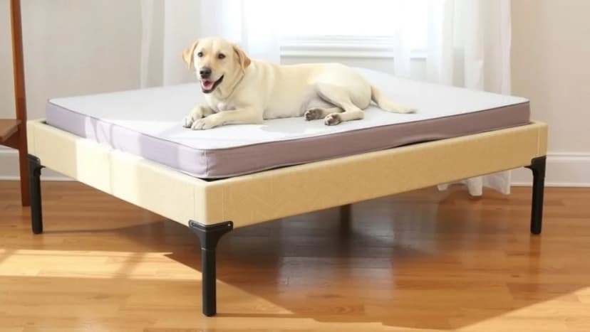 Hundbädd på ben som din hund älskar