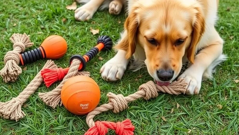 Hundleksaker som håller länge och tål mycket