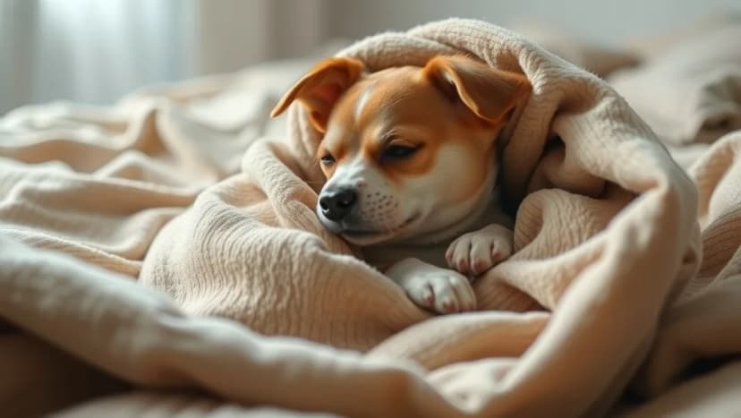 Hundtäcken till små hundar som håller värmen