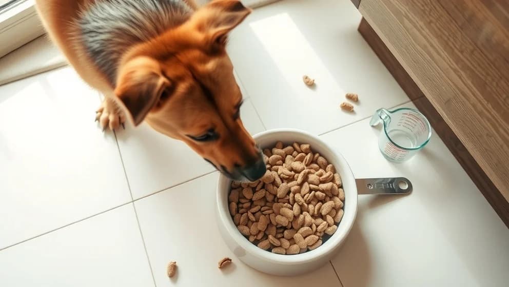 Hur mycket torrfoder ska en hund äta per dag