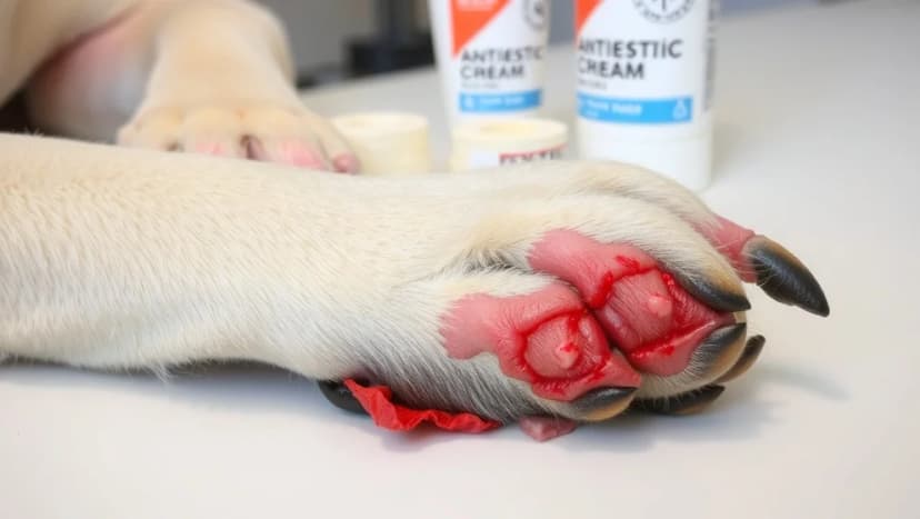 När ditt hundens sår blir infekterat