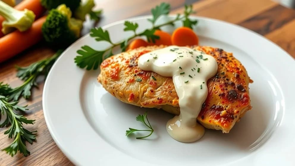 Kyckling med sås som alla älskar