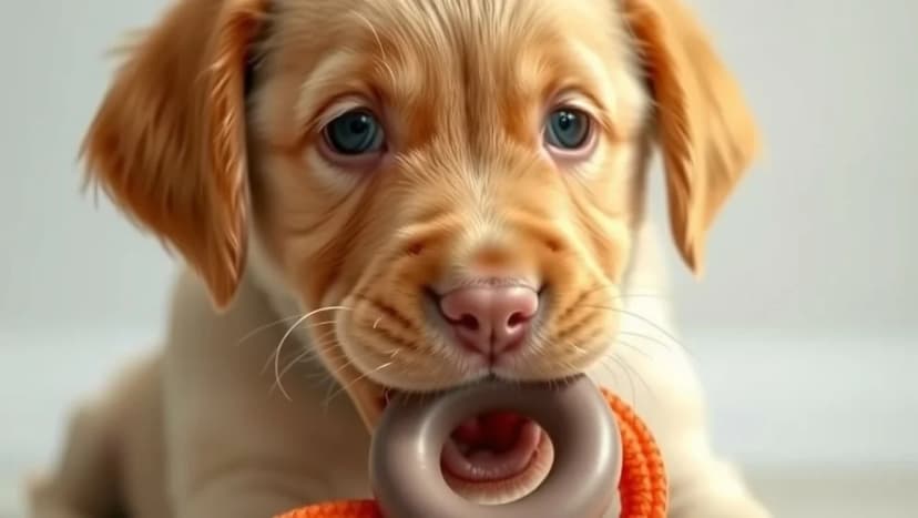 När tappar valpar tänder