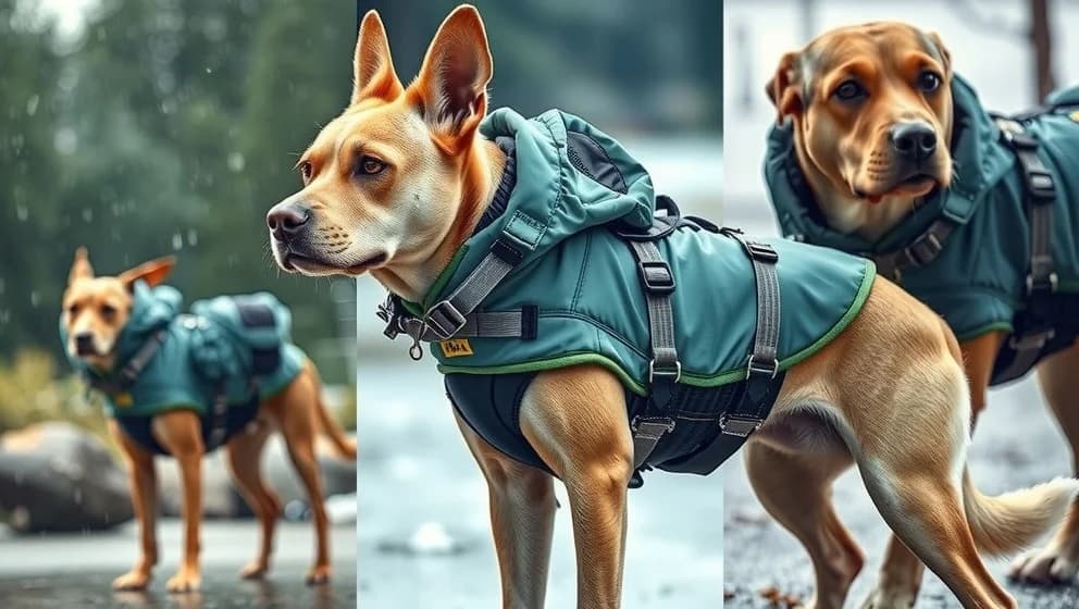Non stop dogwear hundutrustning som håller