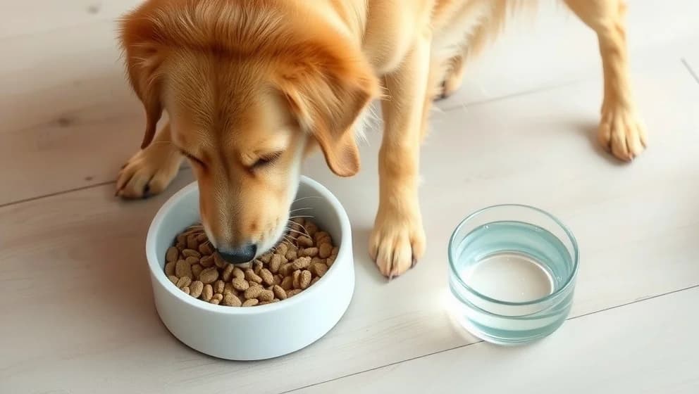 Mat för hundar med känslig hud