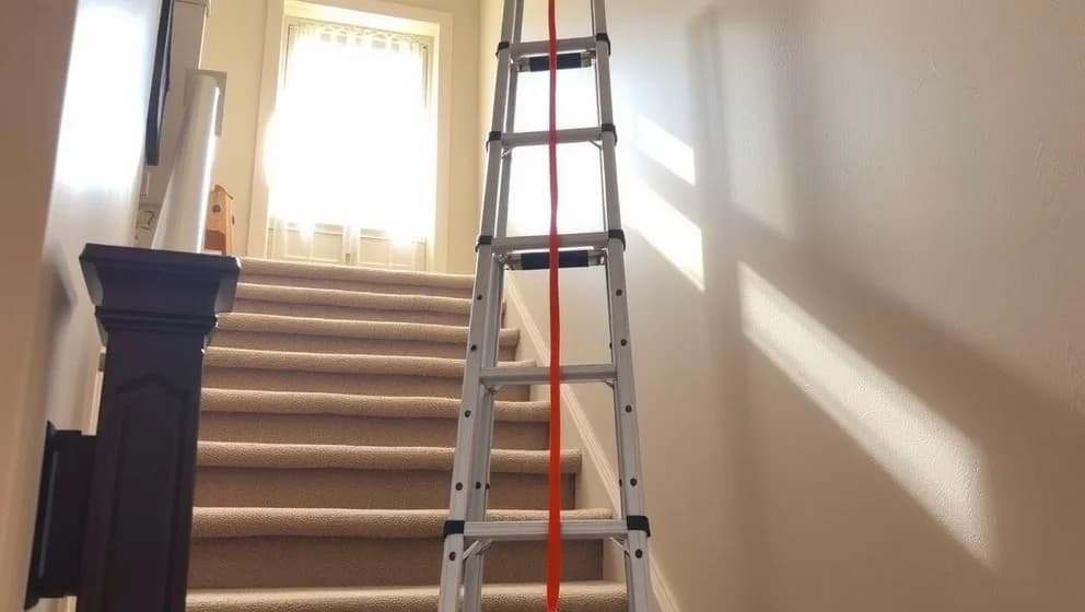 Stege för trappa som räddare i nöden