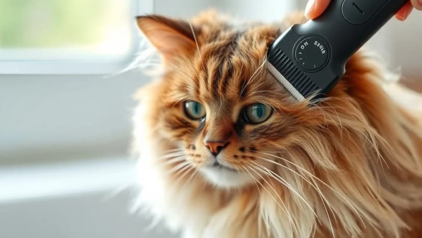 Trimmer för katt tovor en vanlig lösning