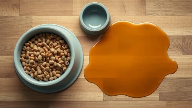 Vad gör man när hunden kräks på hundematen